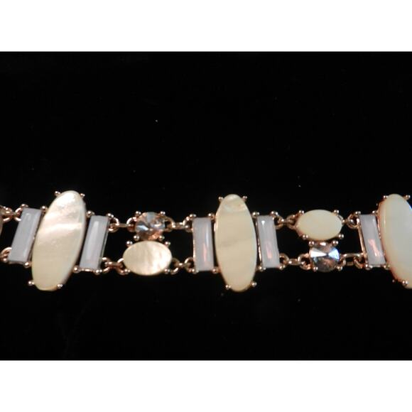 Bracelet with Oval and Iridescent Stones - New Condition - Picture 6 of 10